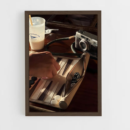 ap-backgammon-7 cadre Bois foncé