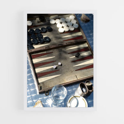 ap-backgammon-9 cadre Blanc