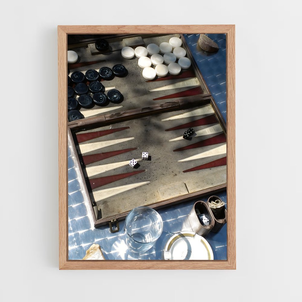 ap-backgammon-9 cadre Bois clair