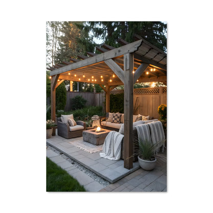 Poster Soirée au Patio