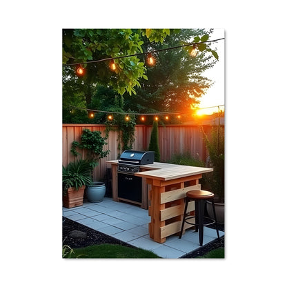 Poster Patio Paradise