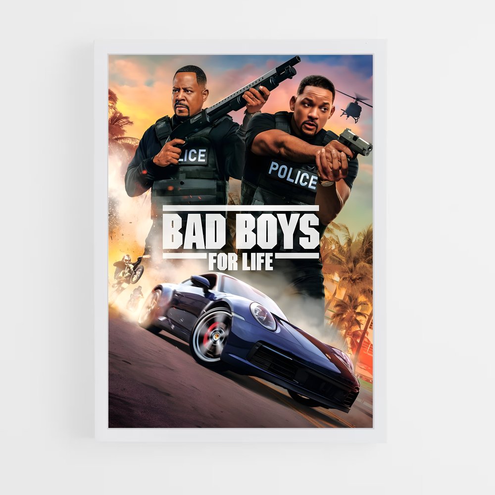 ap-bad boys-1 cadre Blanc