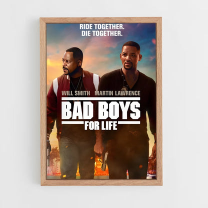 ap-bad boys-2 cadre Bois clair
