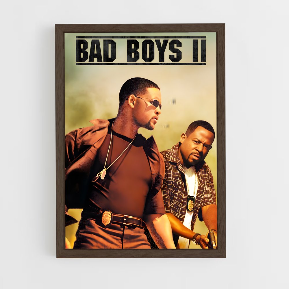 ap-bad boys-3 cadre Bois foncé