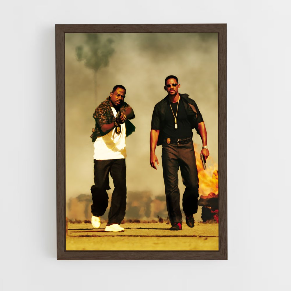 ap-bad boys-5 cadre Bois foncé