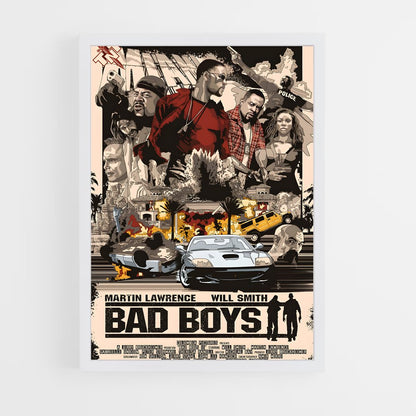 ap-bad boys-8 cadre Blanc