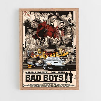 ap-bad boys-8 cadre Bois clair