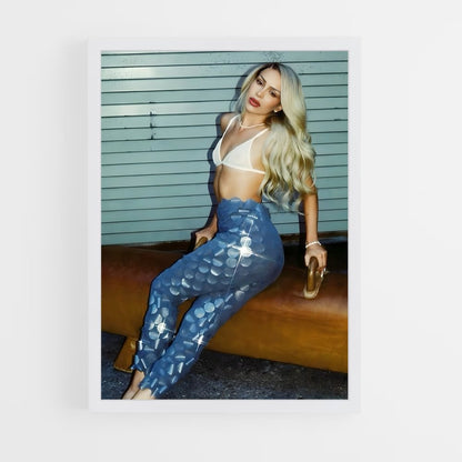 ap-bad gyal-10 cadre Blanc