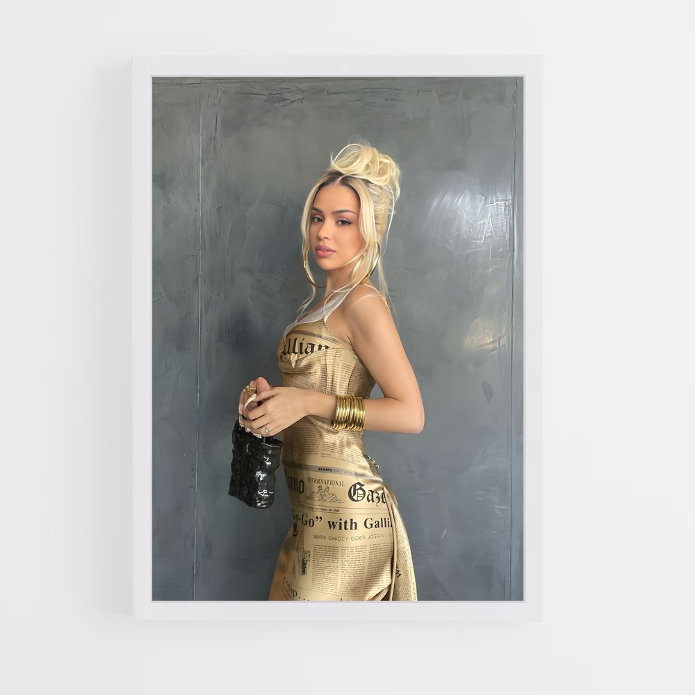 ap-bad gyal-9 cadre Blanc