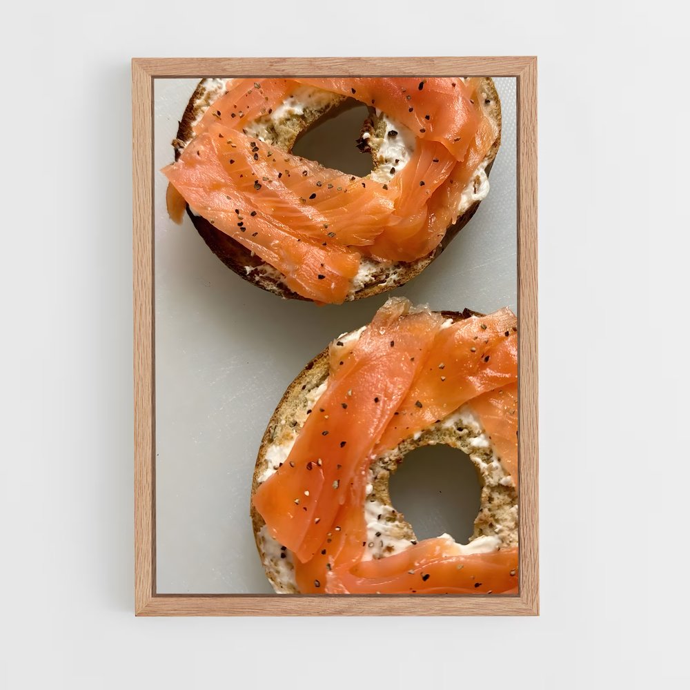 ap-bagel-1 cadre Bois clair
