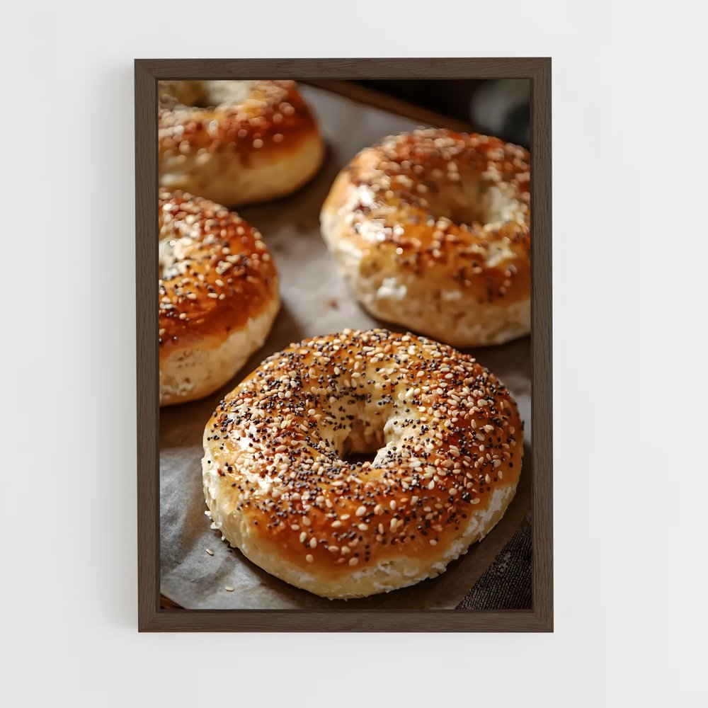 ap-bagel-4 cadre Bois foncé