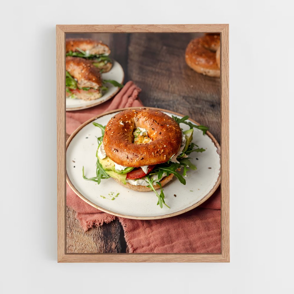ap-bagel-6 cadre Bois clair