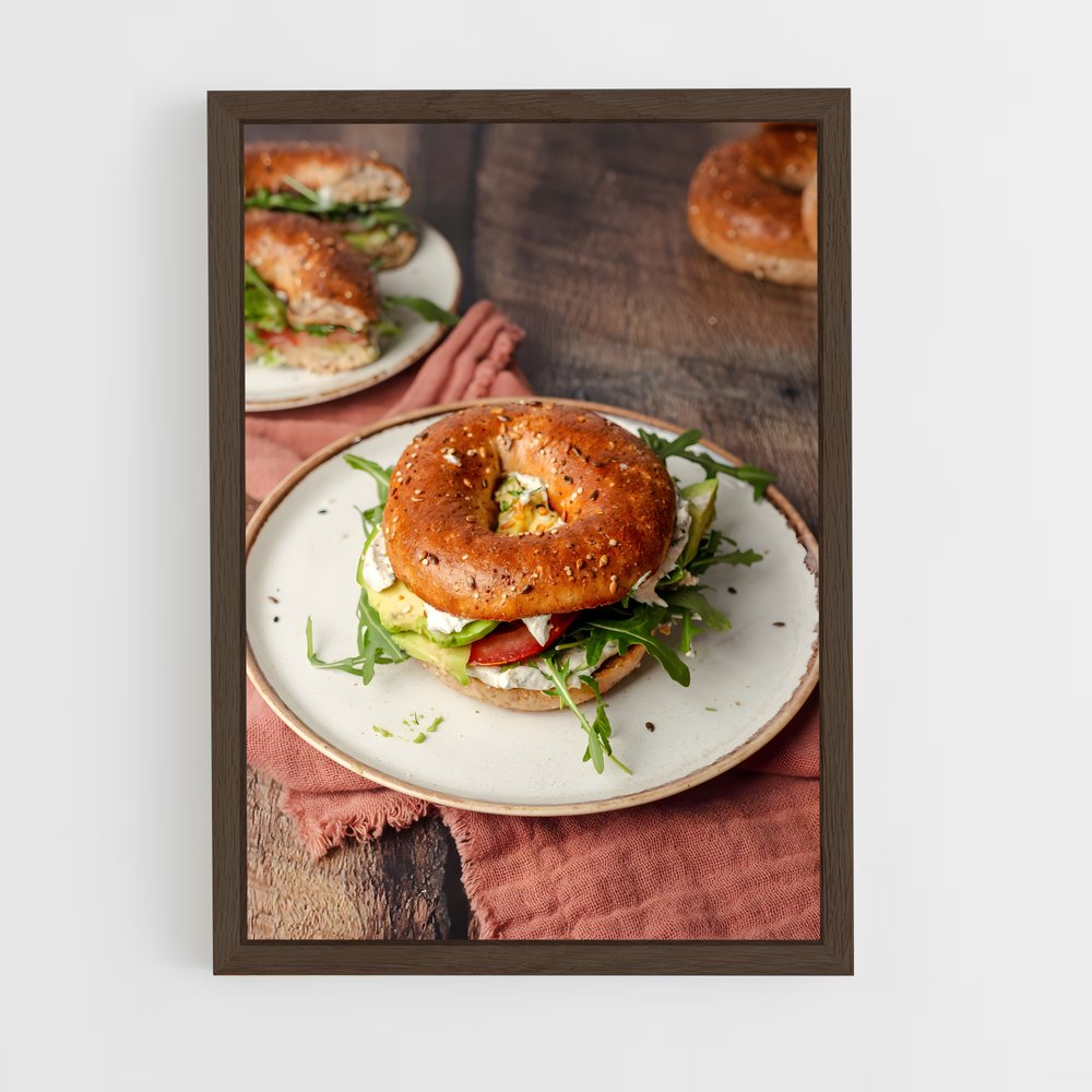 ap-bagel-6 cadre Bois foncé