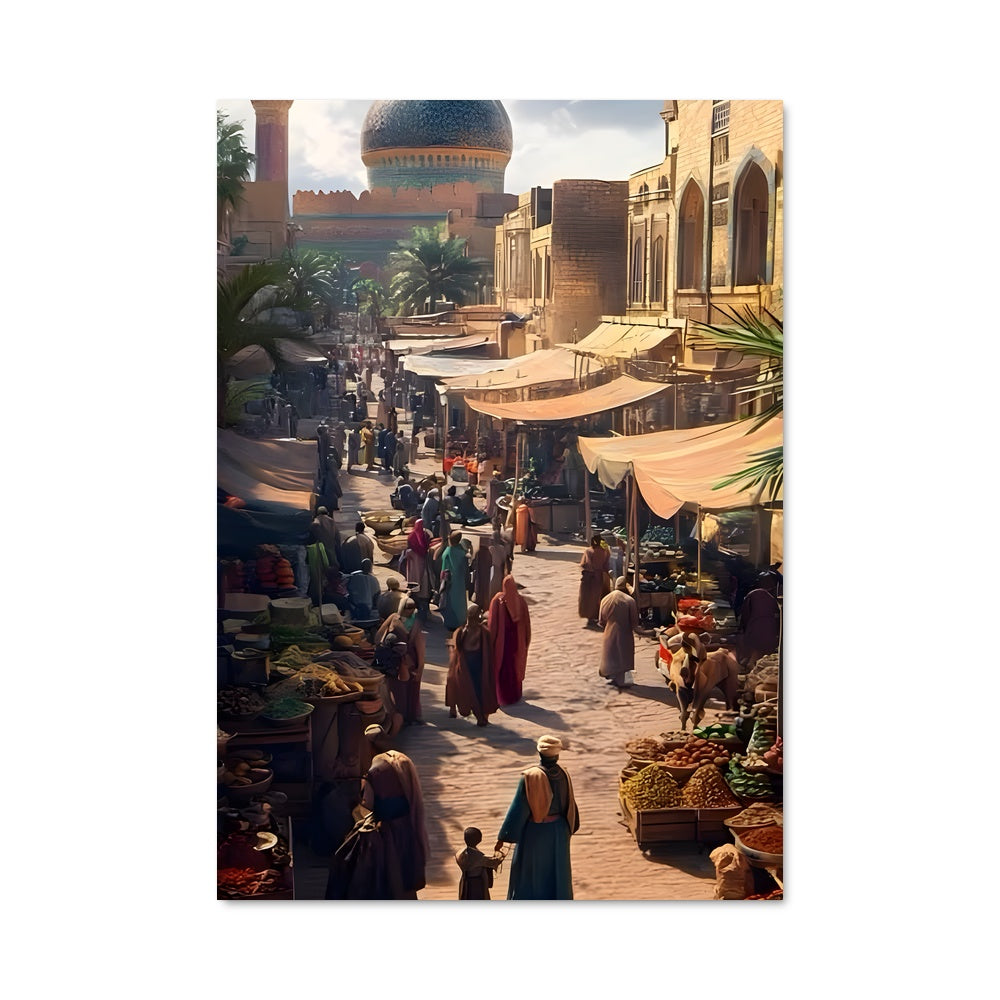 Souk Design Foster Souk Life Poster – Aesthetic Posters