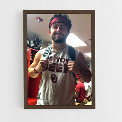 ap-baker mayfield-1 cadre Bois foncé