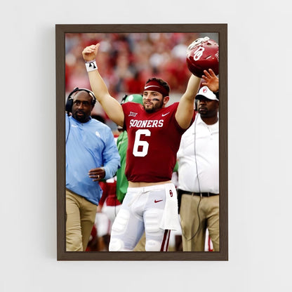 ap-baker mayfield-4 cadre Bois foncé