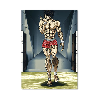Poster Baki Muscles en Action