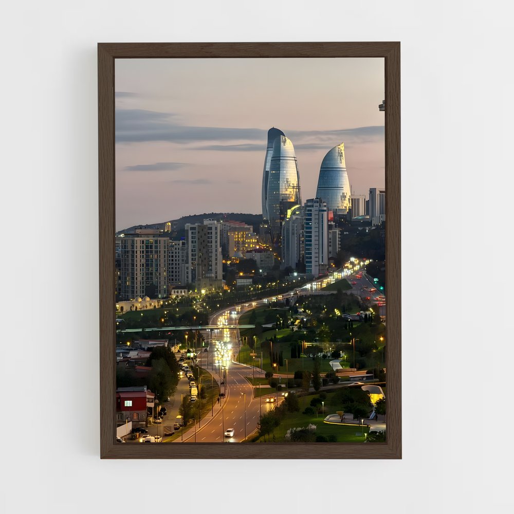 ap-baku-1 cadre Bois foncé