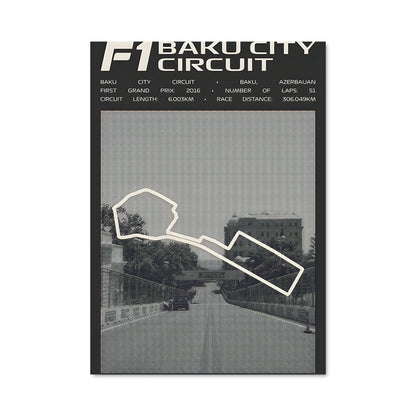 Poster Baku Grand Prix