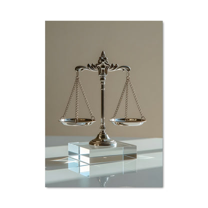 Poster Balance scale 18294