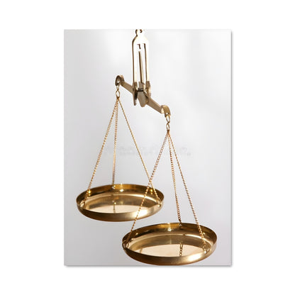 Poster Balance scale 18288