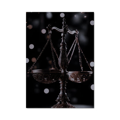 Poster Balance scale 18291