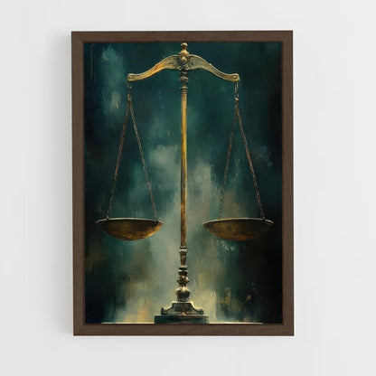 ap-balance scale-1 cadre Bois foncé