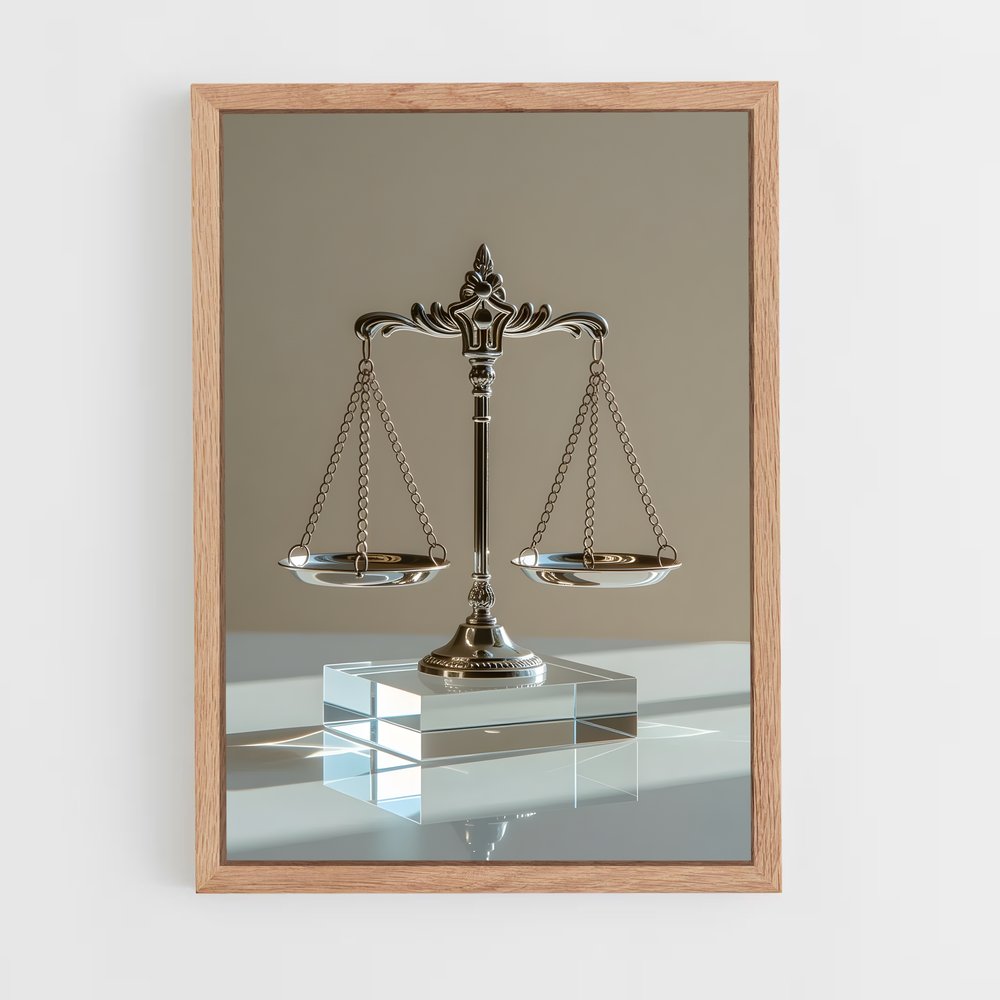 ap-balance scale-2 cadre Bois clair