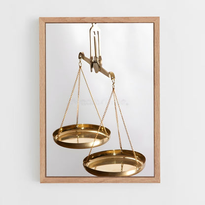 ap-balance scale-4 cadre Bois clair