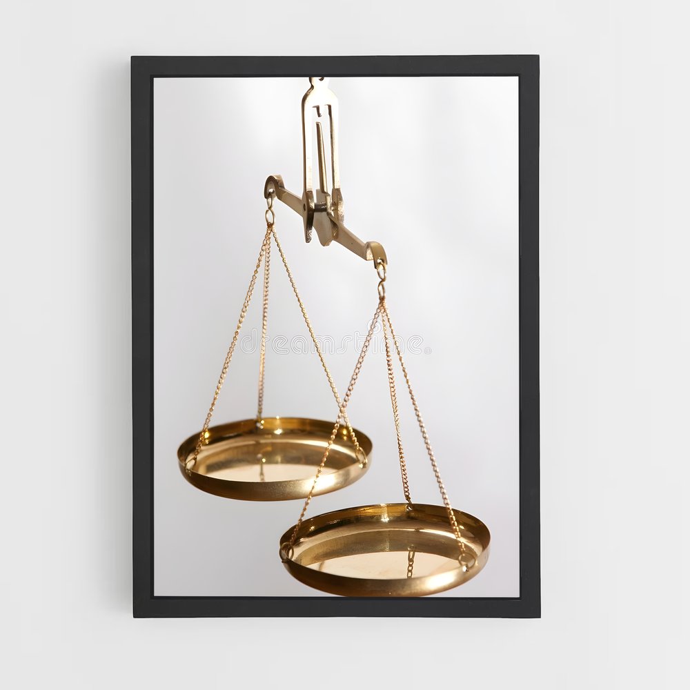 ap-balance scale-4 cadre Noir