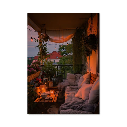 Poster Balcon Évasion
