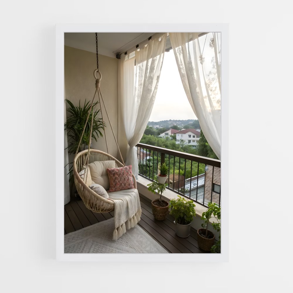 ap-balcony-12 cadre Blanc