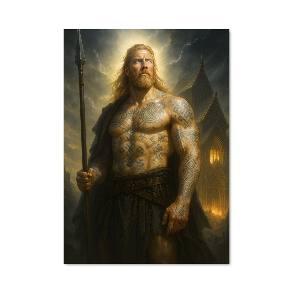 Poster Le Guerrier Marqué