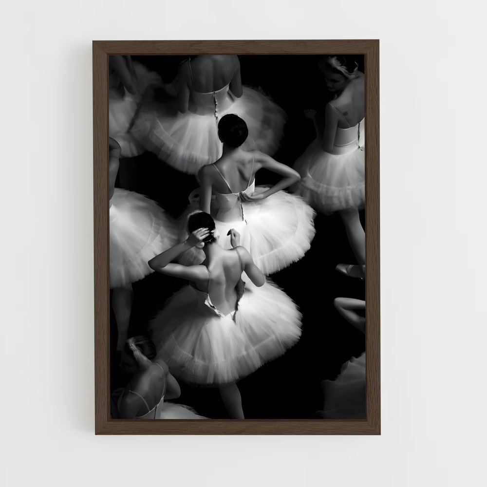 ap-ballet-3 cadre Bois foncé