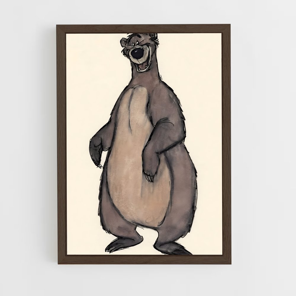 ap-baloo-2 cadre Bois foncé