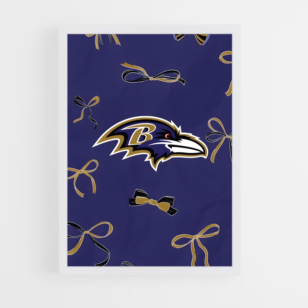 ap-baltimore ravens-9 cadre Blanc