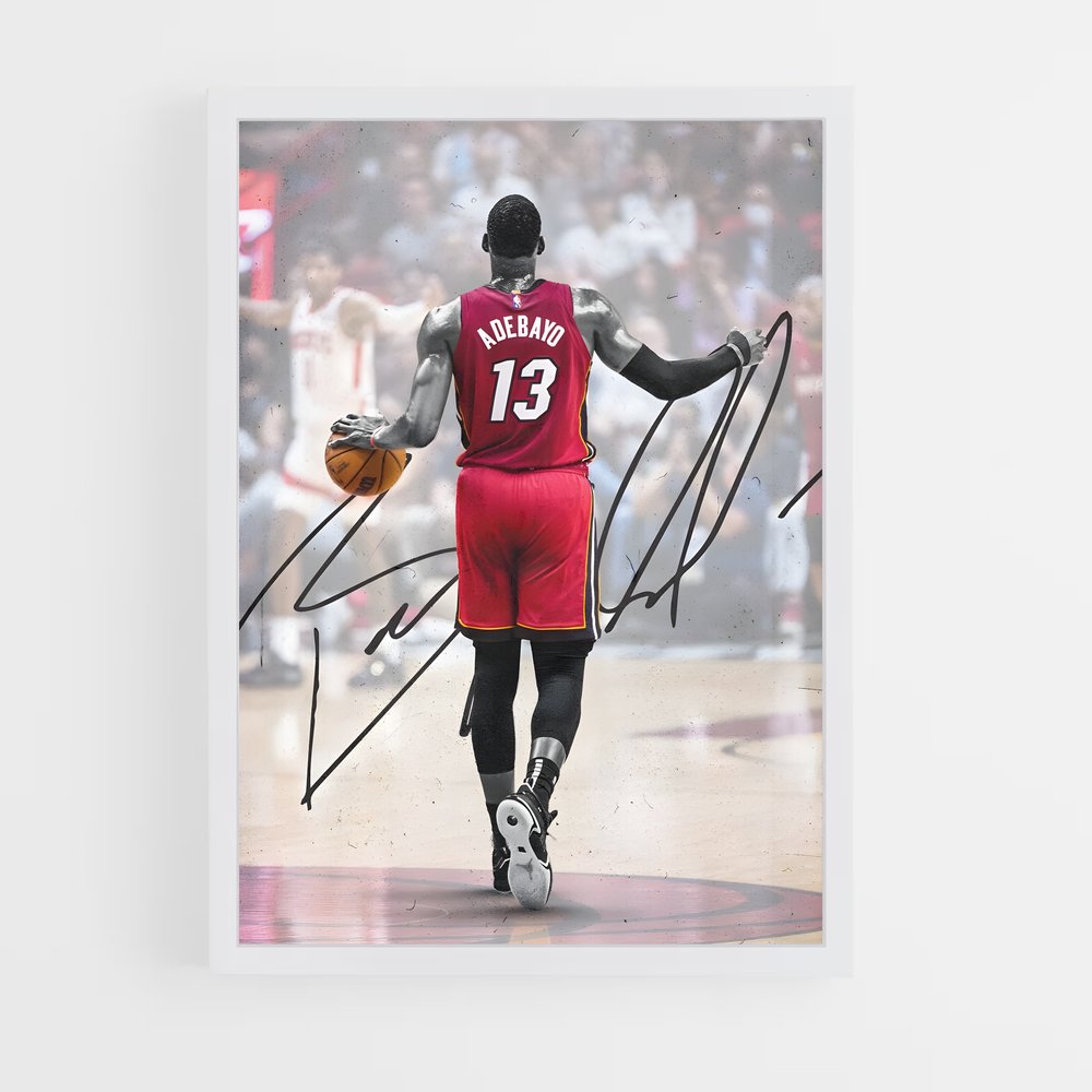 ap-bam adebayo-11 cadre Blanc