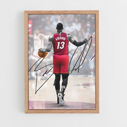 ap-bam adebayo-11 cadre Bois clair