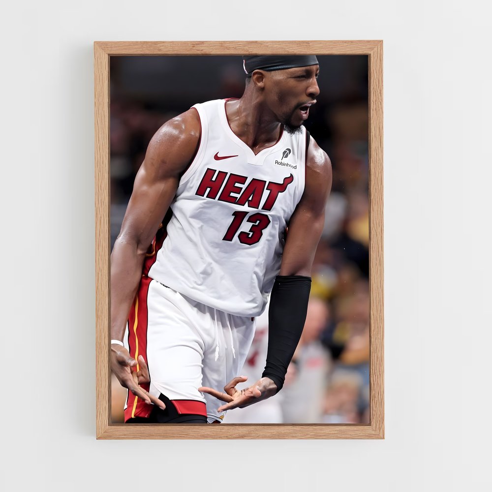 ap-bam adebayo-13 cadre Bois clair