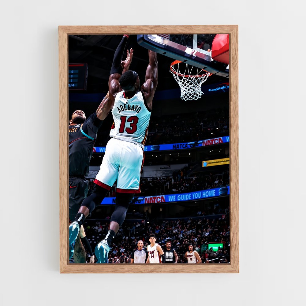 ap-bam adebayo-2 cadre Bois clair