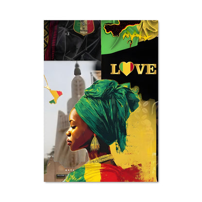 Poster Palette de Bamako