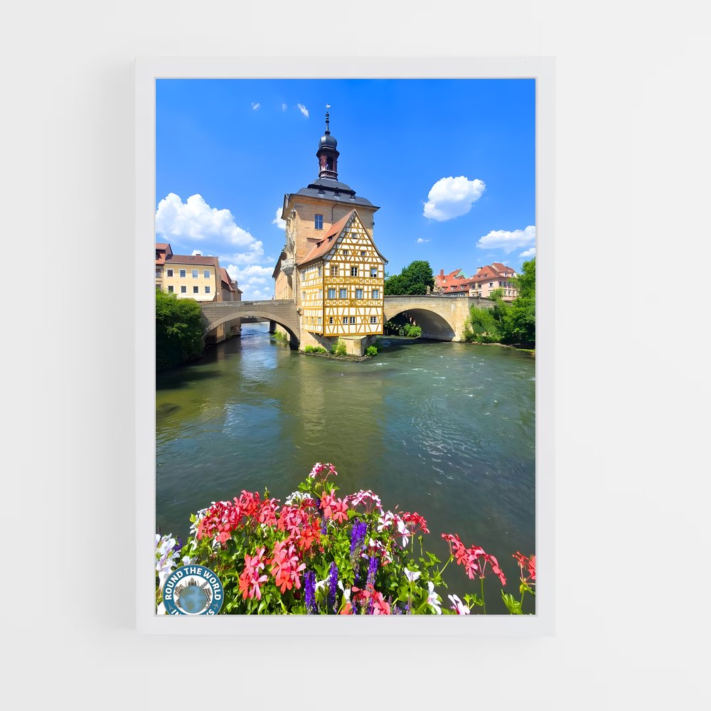 ap-bamberg old town-1 cadre Blanc