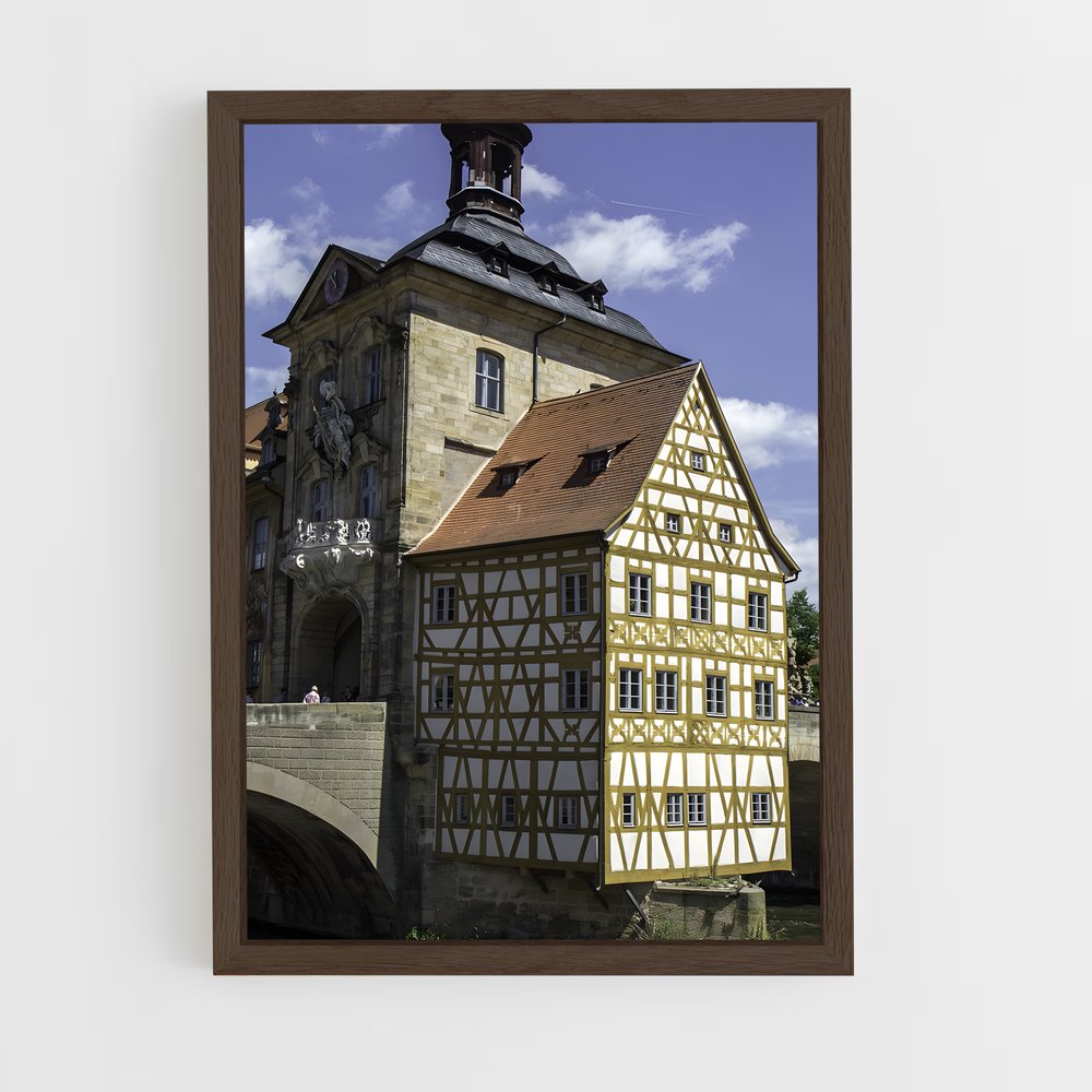 ap-bamberg old town-2 cadre Bois foncé