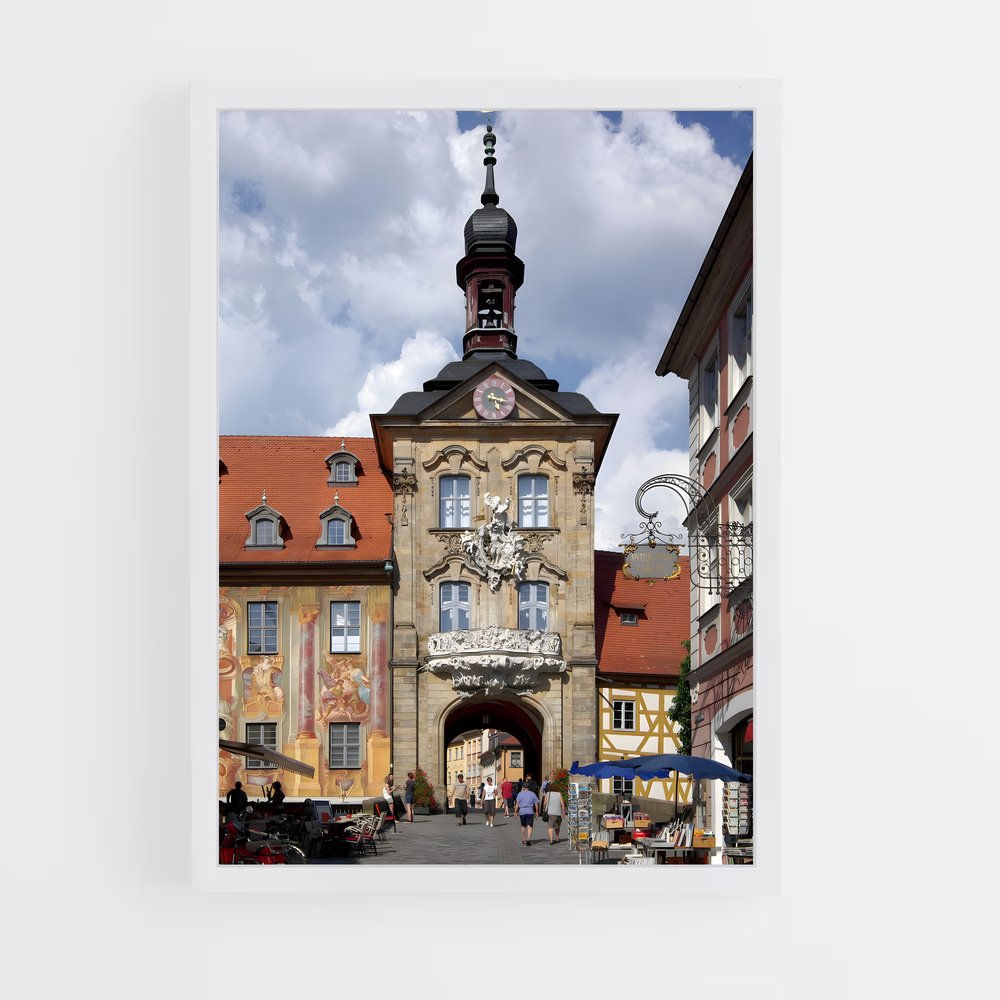 ap-bamberg old town-3 cadre Blanc