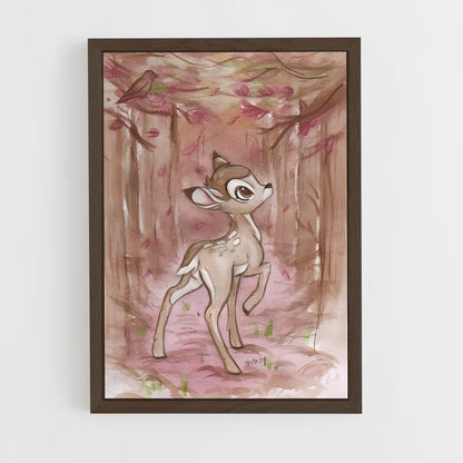 ap-bambi-3 cadre Bois foncé