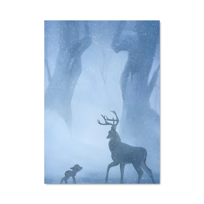 Poster Étreinte Hivernale