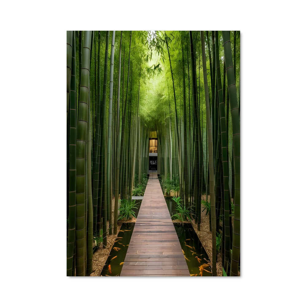 Poster Bamboo forest 94945
