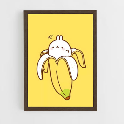 ap-banana-3 cadre Bois foncé
