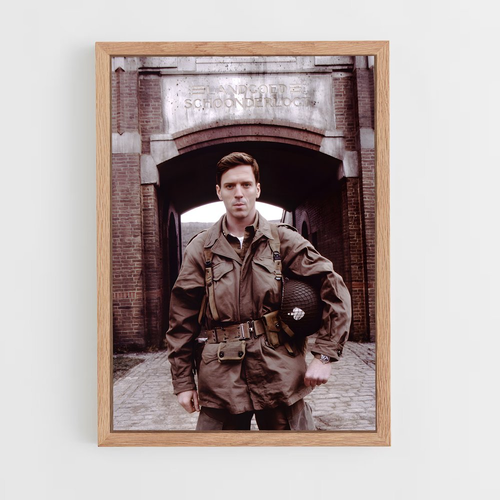 ap-band of brothers-3 cadre Bois clair