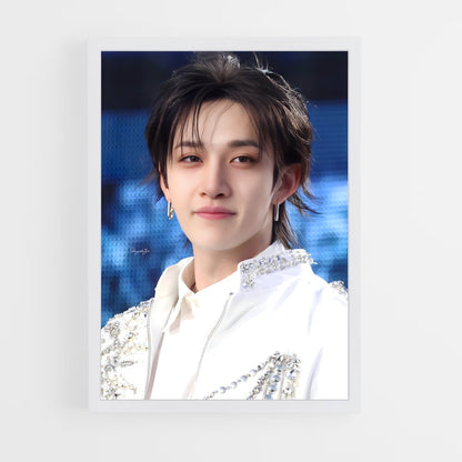 ap-bang chan-1 cadre Blanc